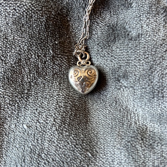 Brighton Heart Locket Necklace - Picture 2 of 4